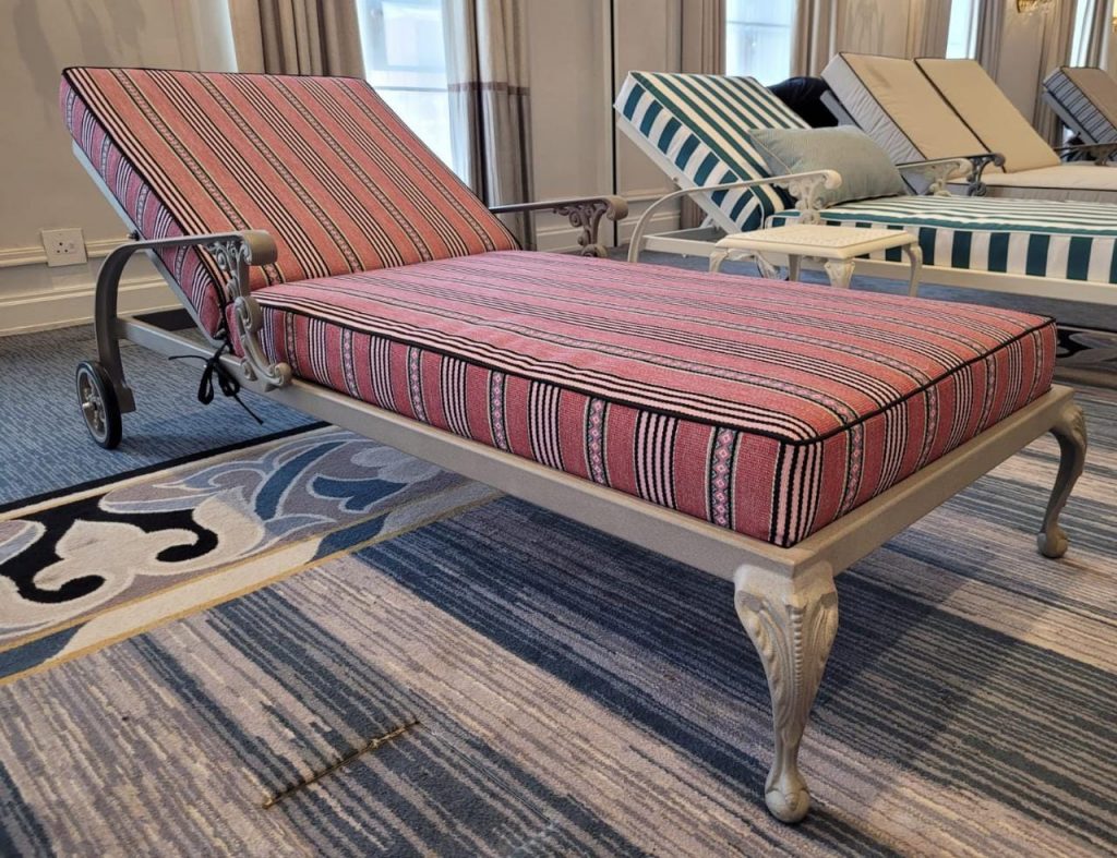 Norths Garden Furniture for the Mount Nelson Hotel